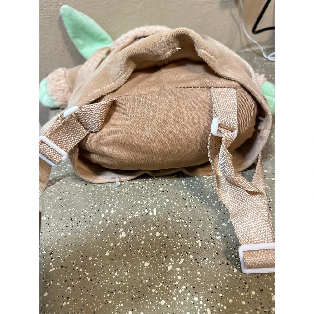 Star Wars Grogu Baby Yoda Plush Backpack – Mini Zipper Bag‎ – Kids